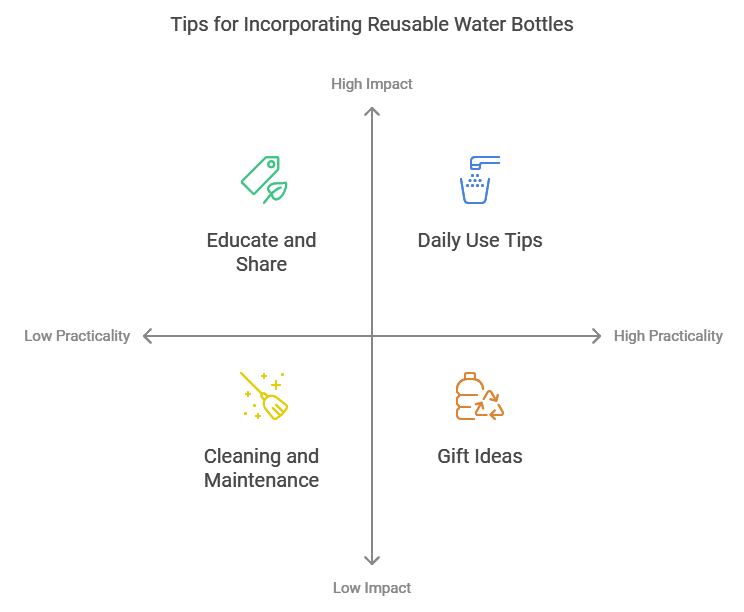 Incorporating Reusable Water Bottles