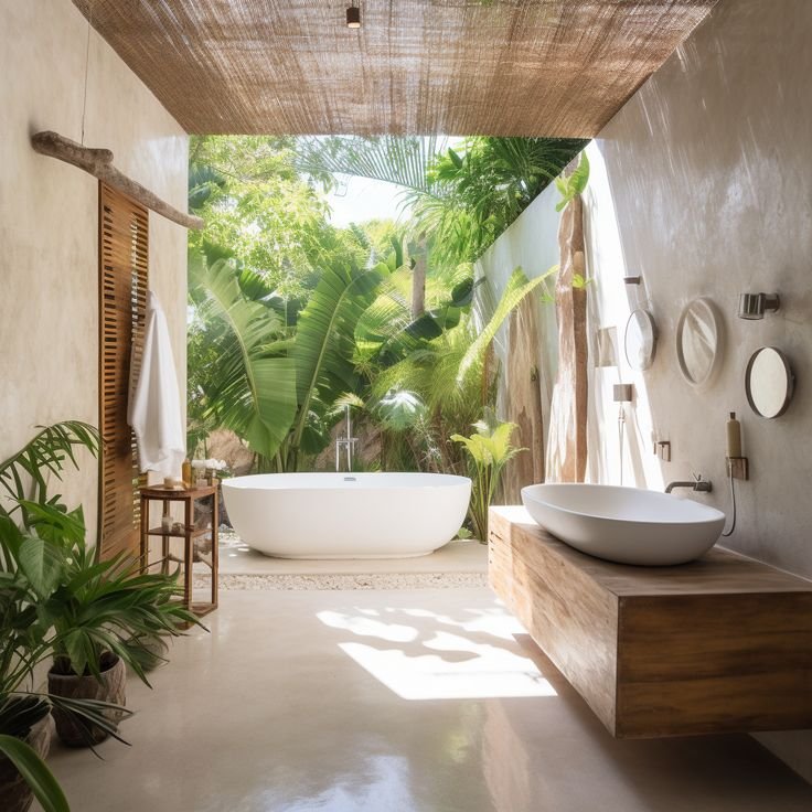 eco-friendly bathroom