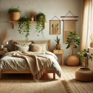 eco-friendly bedroom