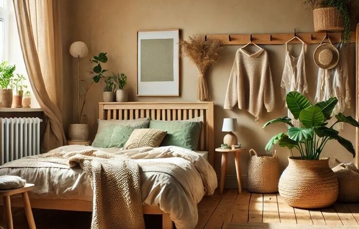 eco-friendly bedroom